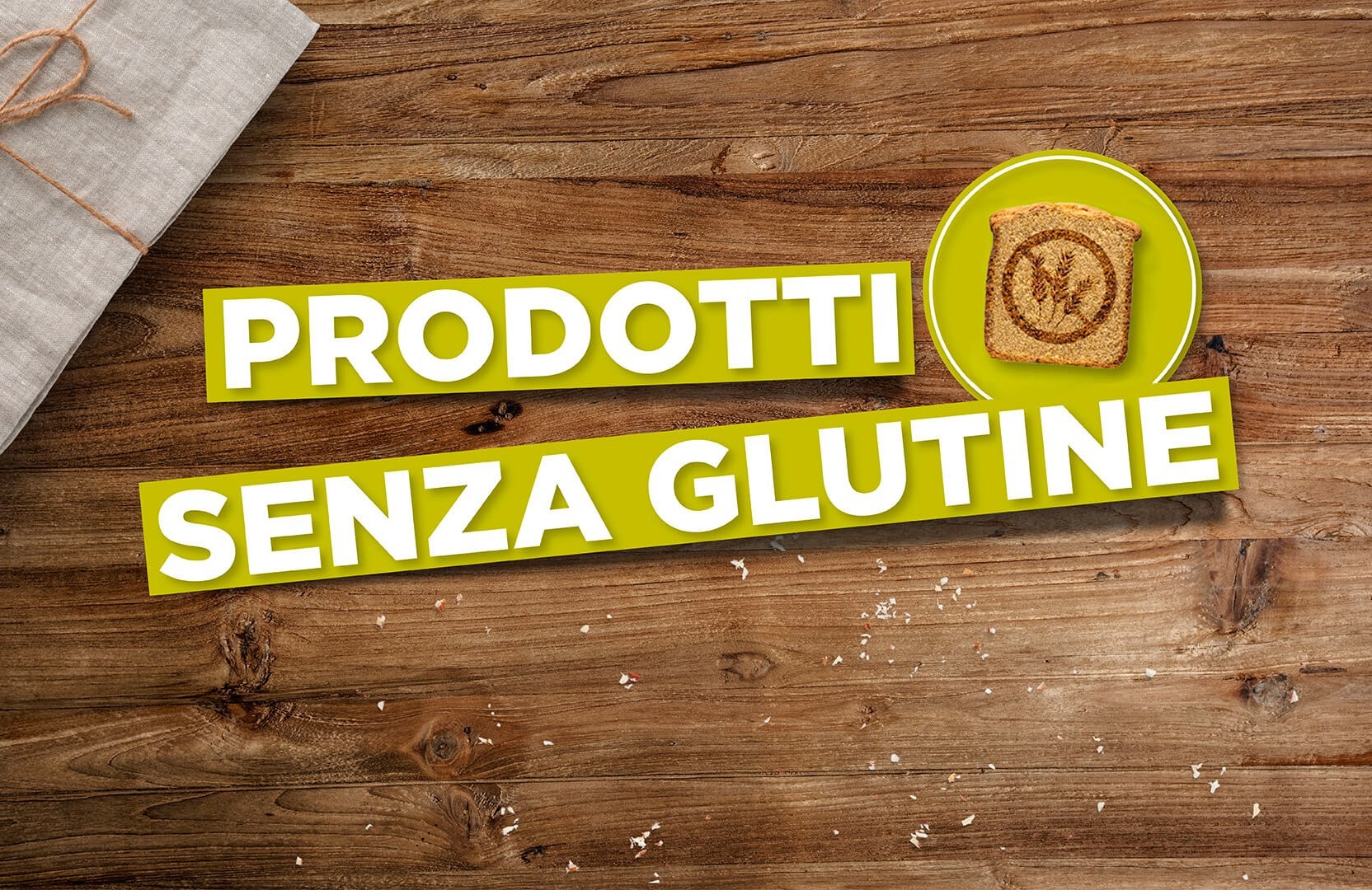 Prodotti privi di GLUTINE
